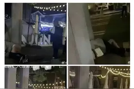 网传醉酒女子遭人当街性侵，数名路人围观无人制止，警方回应：已核实，并非强奸，后续会有通报图片
