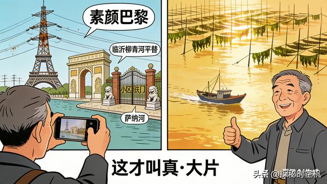 河南大爷拍“素颜巴黎”爆火：别装了，出国游真不比国内游高级！
