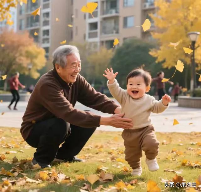 发现了没，凡是家里添了孙子，大部分老人都会发生以下变化