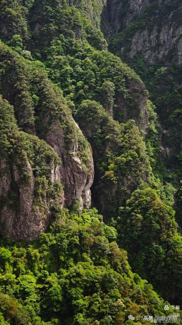 雁荡山百岗尖显胜门穿越,这条风光绝美的经典徒步线路你可去过