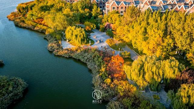 童话世界！深秋的生态城，美成了一幅画