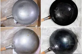 新买的铁锅只会用火烧，难怪粘锅还生锈，牢记3诀窍，锅不粘不锈图片