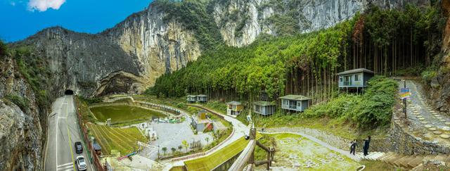 上坝彩林 彩林坝上