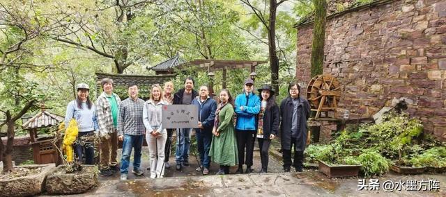 “自然观”名家采风与北京方阵艺术太行山写生基地挂牌