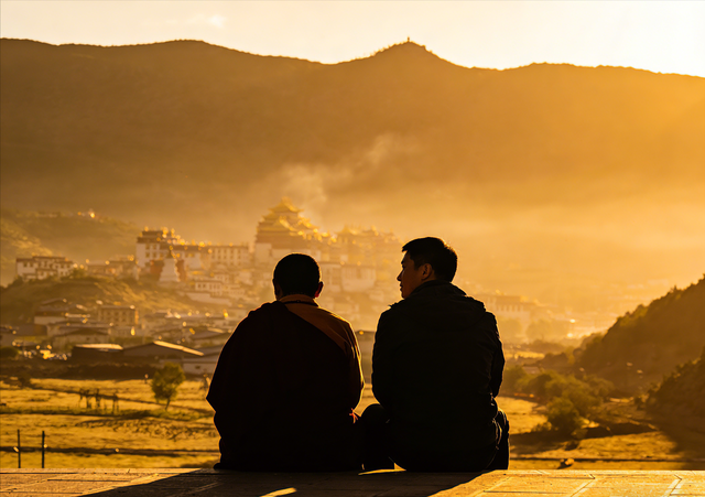 西藏哲蚌寺偶遇神秘人，揭示这个世界的本质是什么？很颠覆的答案
