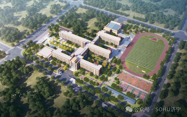 48个班，占地106亩！济宁市任城区宋庄中学建设工程设计方案调整