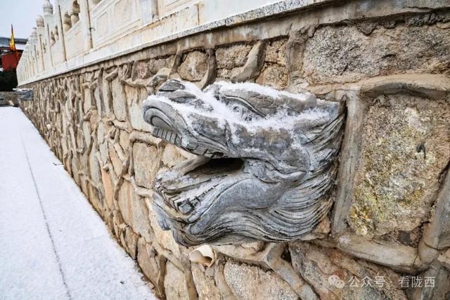 【图观陇西.新视角】雪落李家龙宫 心驻故乡时光