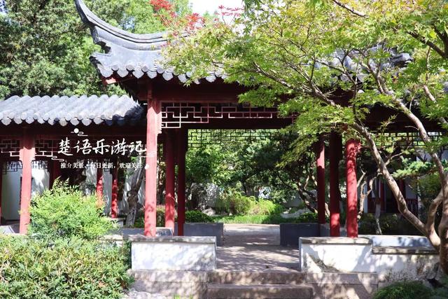 宁波镇海居然藏着一个小苏州园林，绿树掩映着亭台楼阁，值得游玩