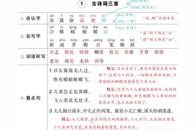 四年级下册语文，1-28课语文笔记《背记清单》(24页)，收藏备用图片