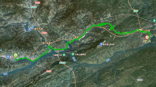 G348国道三峡段（白帝城——南津关）中国地质科普公路