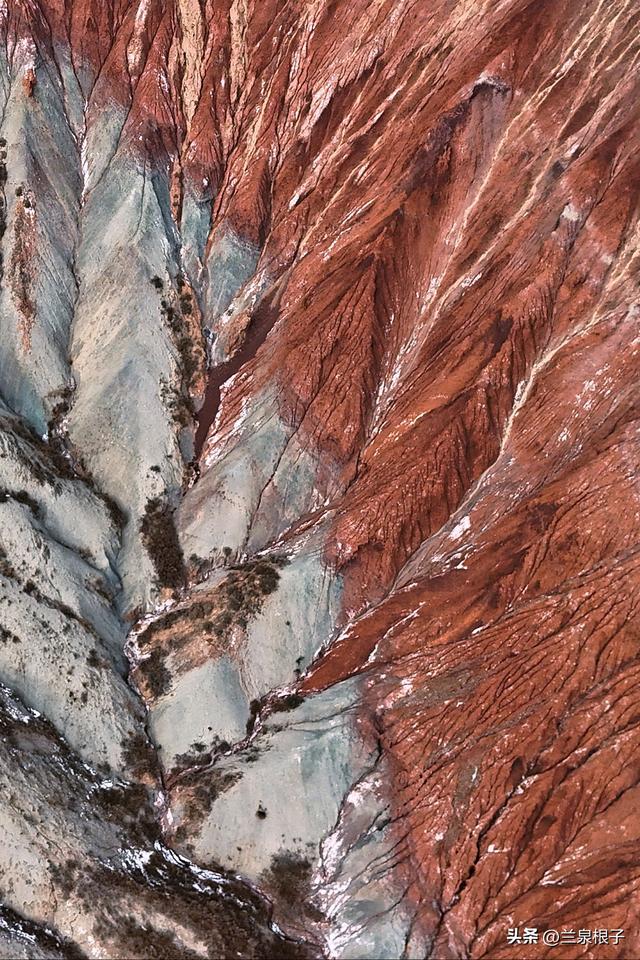 探秘隐藏在兰州红古大山深处凤凰大峡谷原生态丹霞秘境