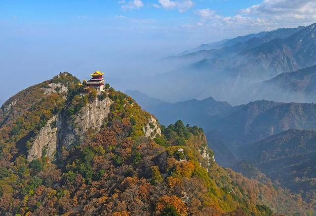 西安南五台美景如画