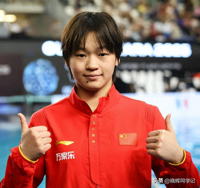 全红婵正式回归亮相！身材高挑颜值抢眼，留长发后判若两人