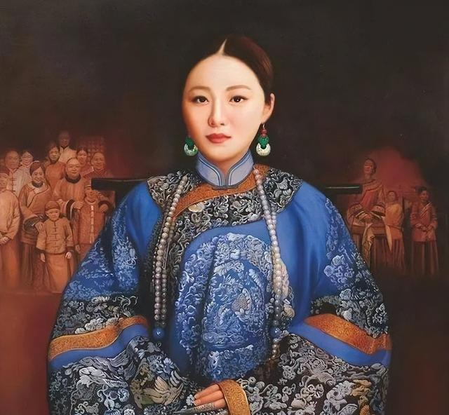 这就是陕西女首富周莹的样貌，并非演员扮演，货真价实的珍贵画像