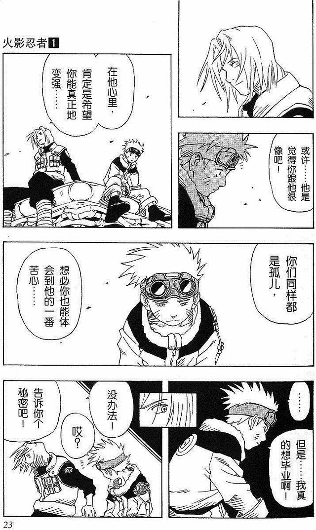 漫画 欣赏 - 火影忍者 01