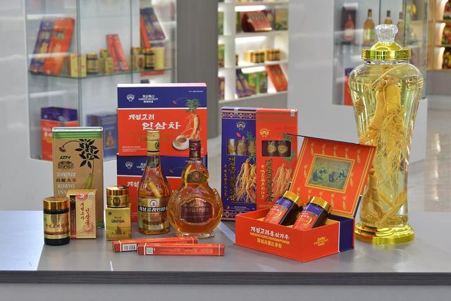 一江之隔带你看朝鲜-新建的开城高丽人参展览场