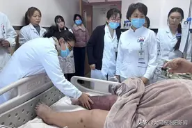 42岁女子体重410斤被救护车拉进医院，在河科大一附院减重190斤实现人生逆袭图片