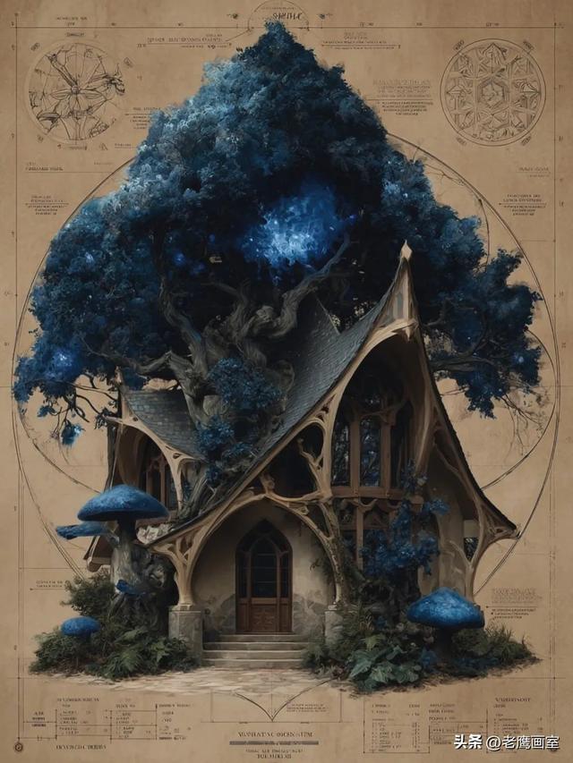 设计师用AI画了一套建筑草图，数十万网友高喊：快点造出来