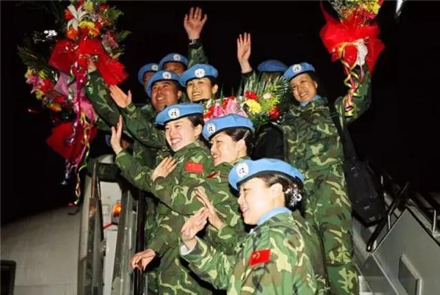 九三阅兵中的蓝盔方队背后有多少故事