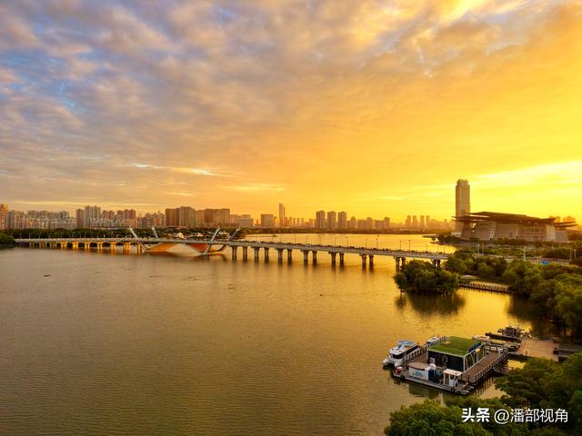 空中看蠡湖四时风光，尽显无锡大美山水之城