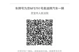 【司法拍卖】车牌号为京NF5791号奥迪牌汽车一辆图片