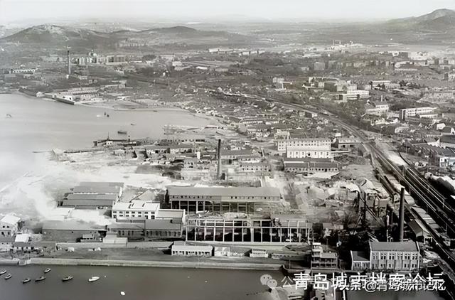 沧口海水浴场（第八海水浴场）的旧址，原来在这里！