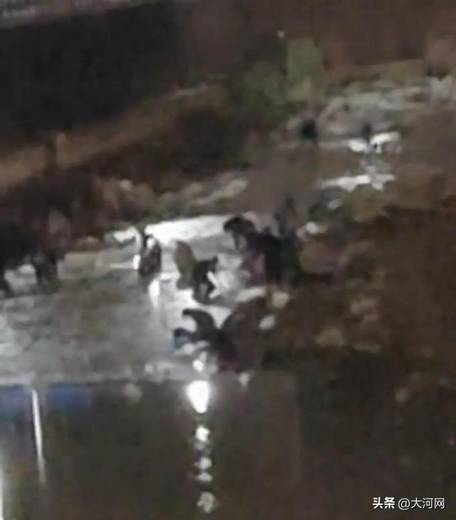 “凌晨1点，河里泡的全是人”，甘肃一河道多人冒严寒淘金，有人称一盆出了5克多，当地：明确禁止