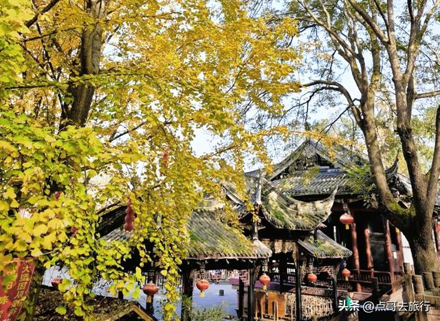 成都秋天最值得去的古场镇，每一个都惊艳，不要门票，公交可达！