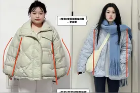 为什么你一穿羽绒服就又肿又丑？这4个矮壮穿法，避开就显瘦显高图片