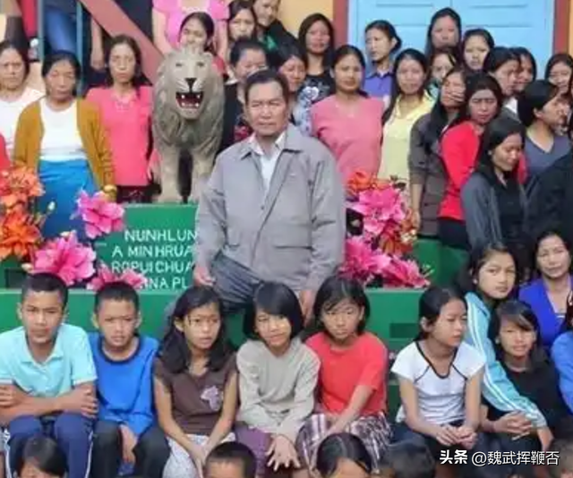 印度男子娶39个老婆，生94个子女，家族181人，一天吃1000斤粮食