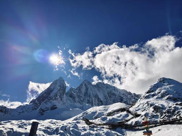 十一月的丽江,给你寄来一封雪后情书