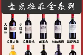 3分钟认识拉菲全系列红酒，别只知道82年拉菲图片