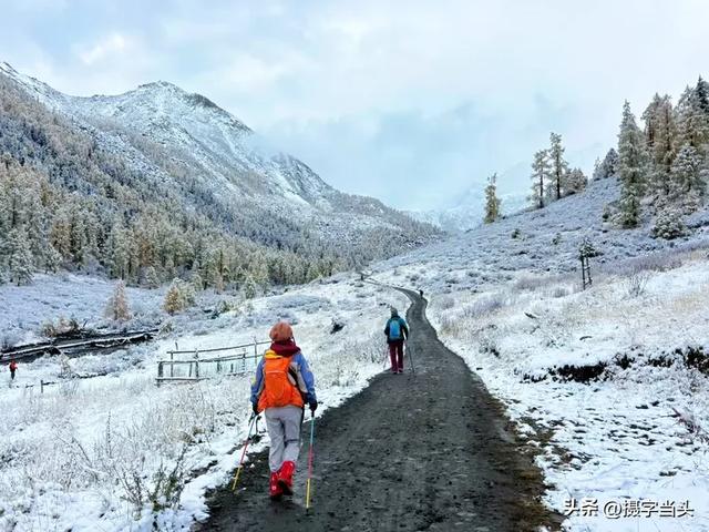 甲依拉措 :一场白雪与彩林的盛宴