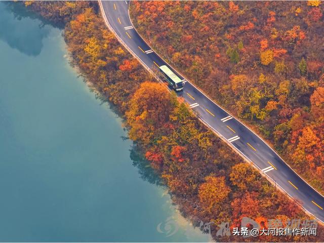太出片！云台山子房湖迎来年度高光时刻 | 组图