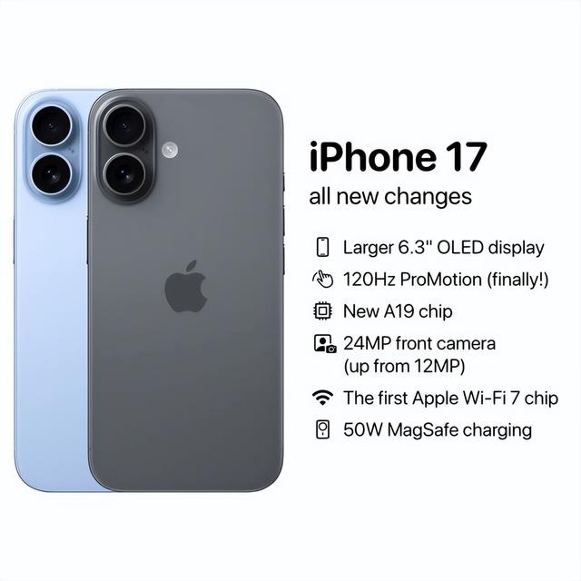 iPhone 17 标准版终于要上高刷？今年苹果狠活儿有点多