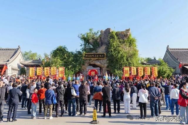 国庆长假首日，洪洞大槐树 “红” 透了！
