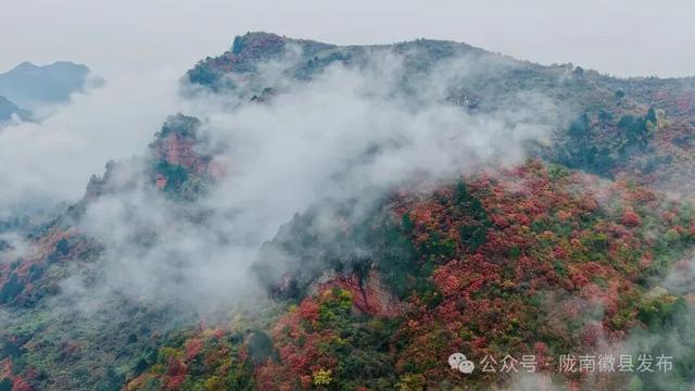 徽县的秋，是天赐的视觉颂歌