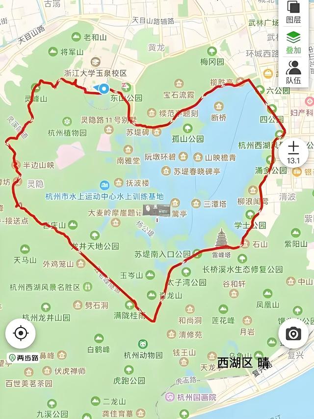 环西湖健身步道