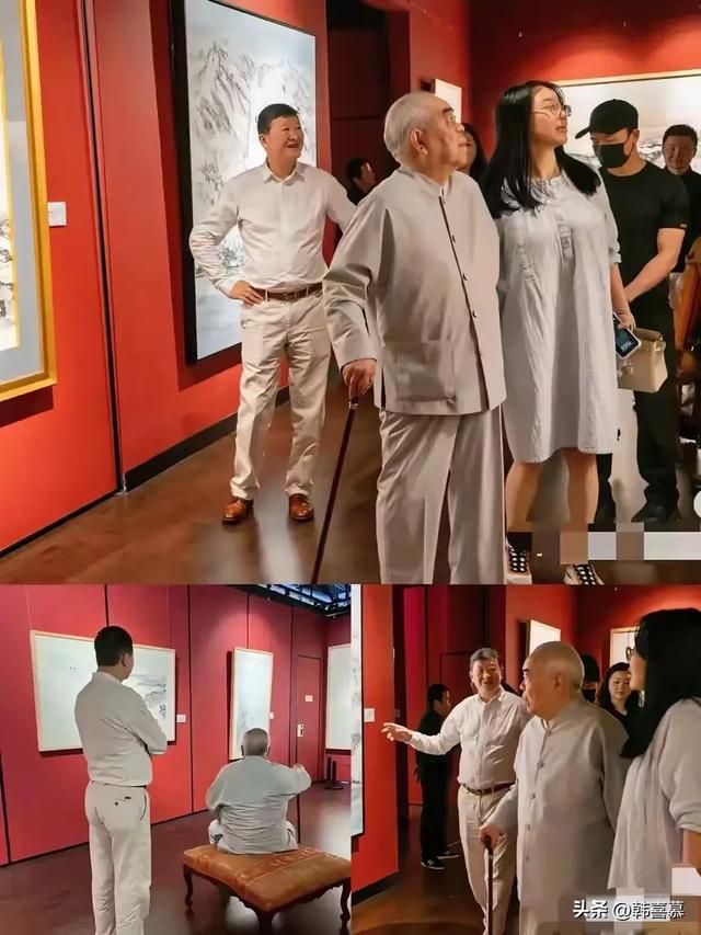 87岁范曾老来得子，宣布与子女断绝关系，亿万财产留给妻子管理