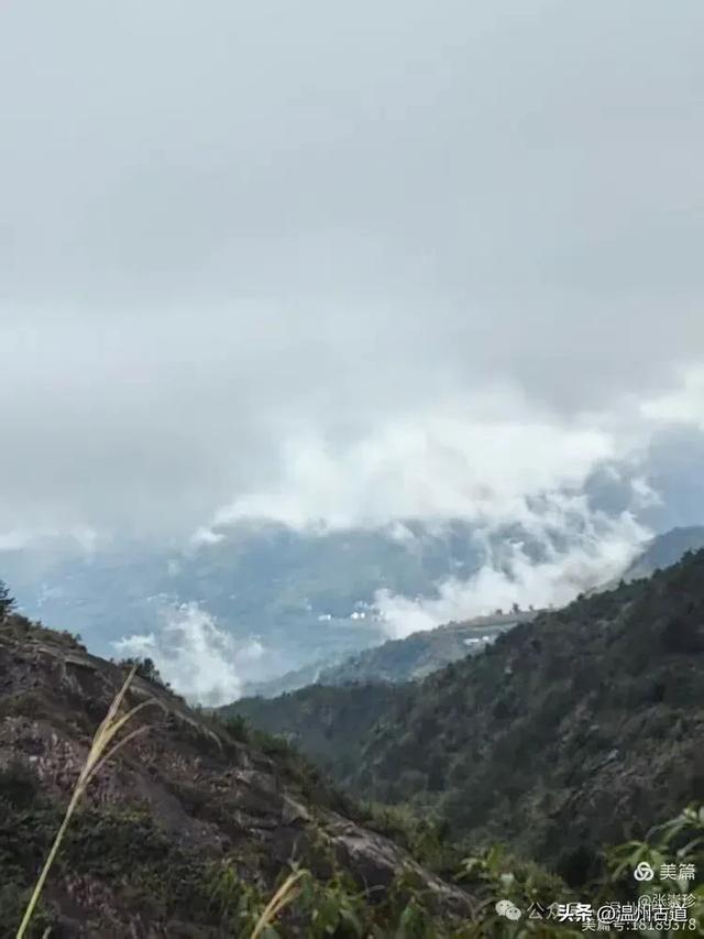 周末徒步去!这个有"温州版武功山"之称的名山,你可要去爬一次