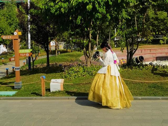 延吉市的中国朝鲜族民俗园