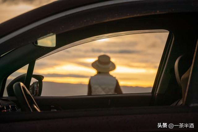 归巢的夜鸟，深夜她轻轻拉开了那扇微敞的车门