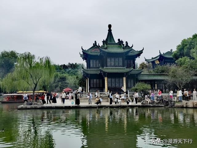 烟雨中重游瘦西湖，狂拍美景，整个人醉卧美景中