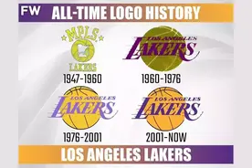 NBA30支球队logo历史演变，奇才更换14次，一球队至今没有更换图片