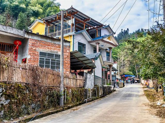 图说灌阳：海洋山中小山村，自田口