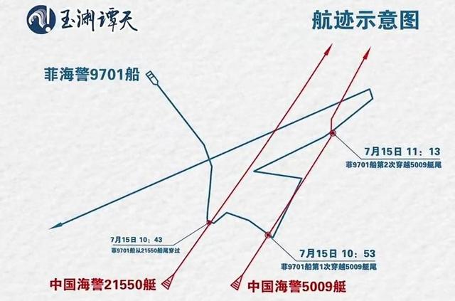 不再惯着！菲船3次撞击中方海警船，052D出击强行驶入菲巡航编队