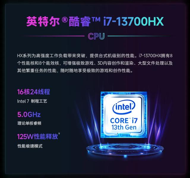 火影焕16 Pro酷睿版上架 换装i7-13700HX 国补到手5599元