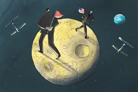 中国或首先登陆月球，美欧接受不了！英媒：不能让中国占得先机图片