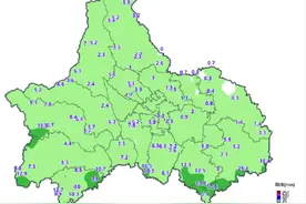 成都下雨了！终于凉快了！最低20℃图片