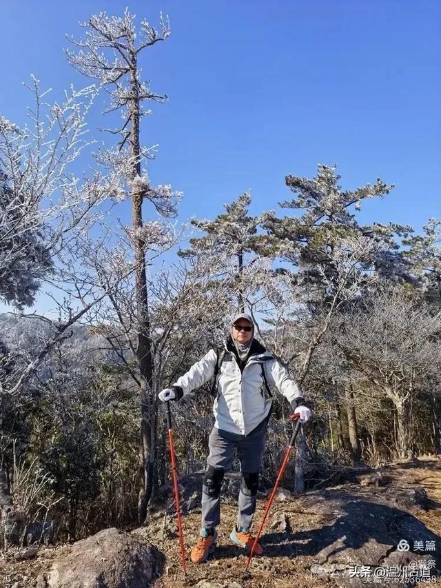 邂逅2026年的第一场醉美雾凇!温州四海山的雾凇美爆了!